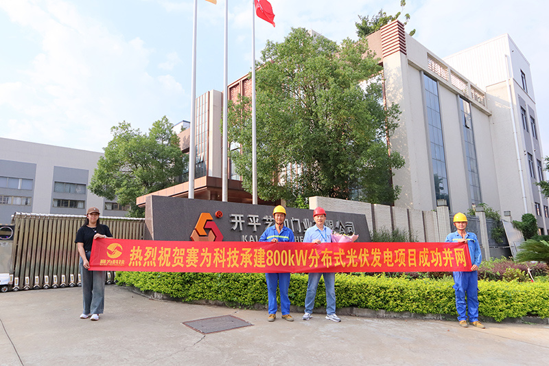 广西能源股份集中式光伏项目成功并网发电