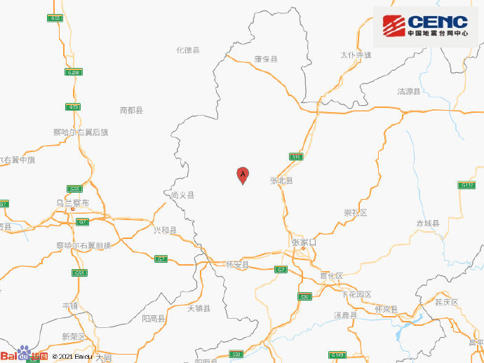 四川成都市崇州市发生3.9级地震