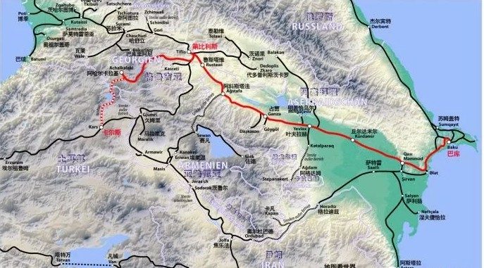 华鹏飞打通中欧陆运中线“跨里海”快速通道