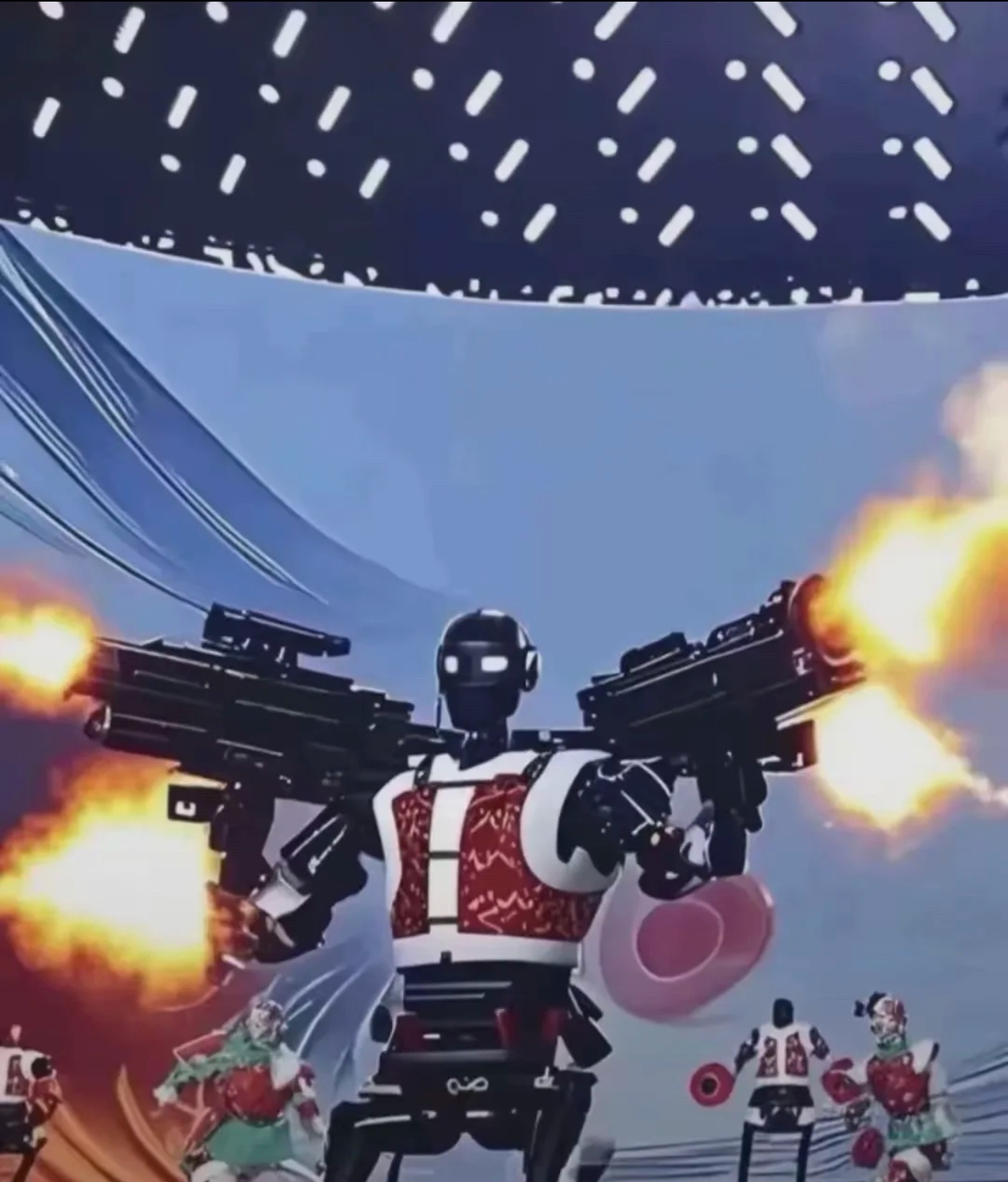 在“大手”机器人上跳舞是什么感觉？