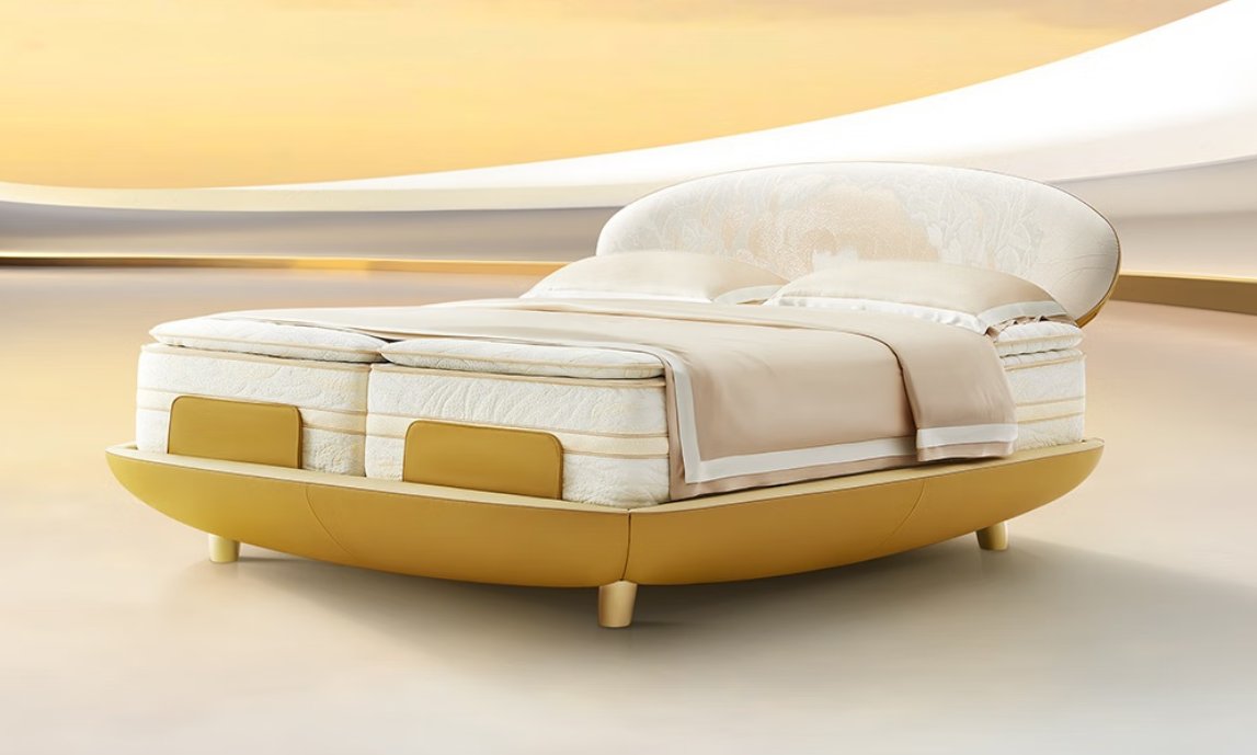 喜临门获得外观设计专利授权：“床架（超柔软床B）”