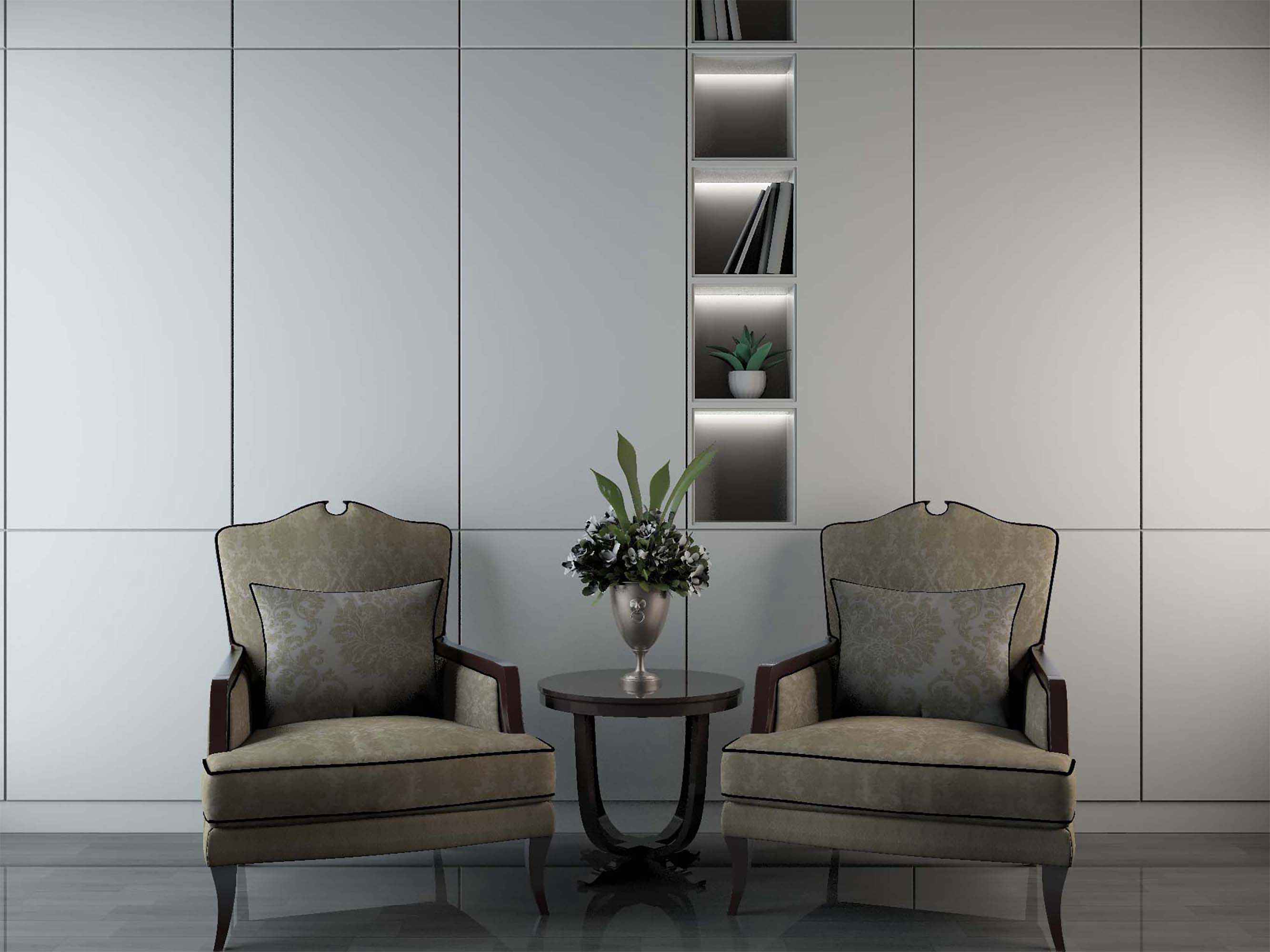 亚厦股份获得发明专利授权：“一种装配式悬空凹凸造型背景墙系统”