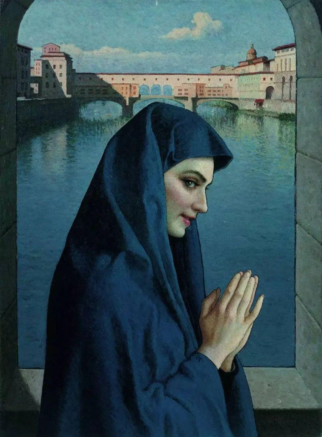 从新疆西藏美术作品展上看靳尚谊的《塔吉克新娘》