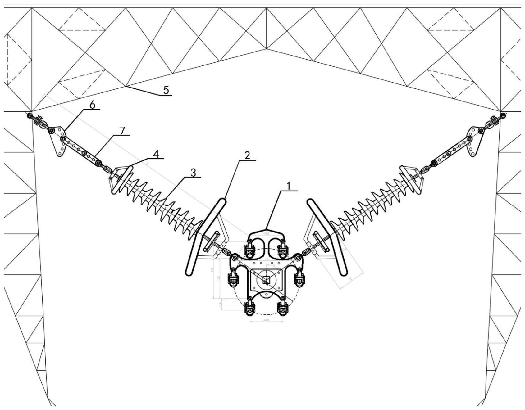 汇金通获得发明专利授权：“一种可连接多种绝缘子的输变电铁塔”