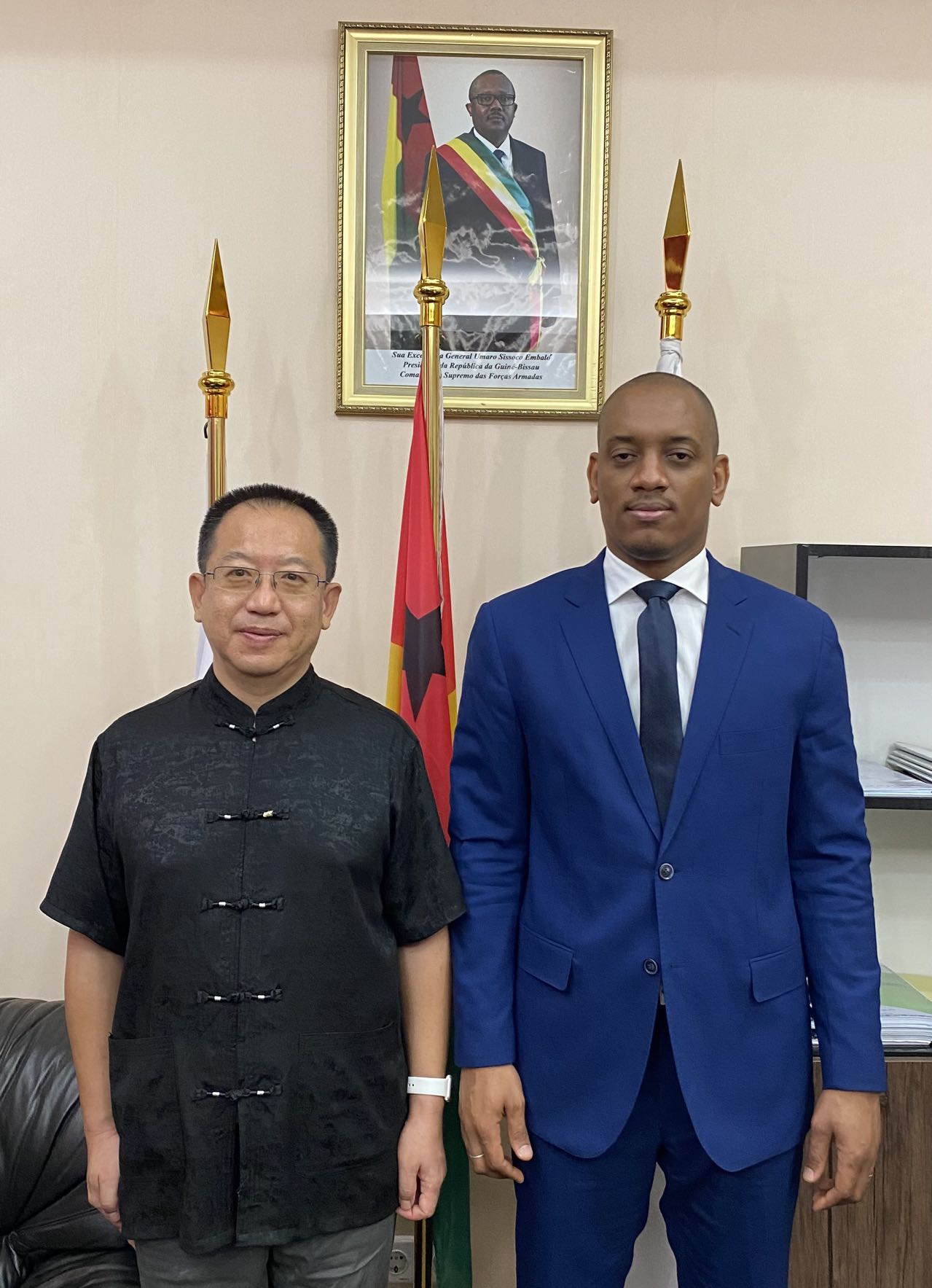 驻几内亚比绍大使杨仁火出席“温暖迎春・共庆中国年”春节招待会