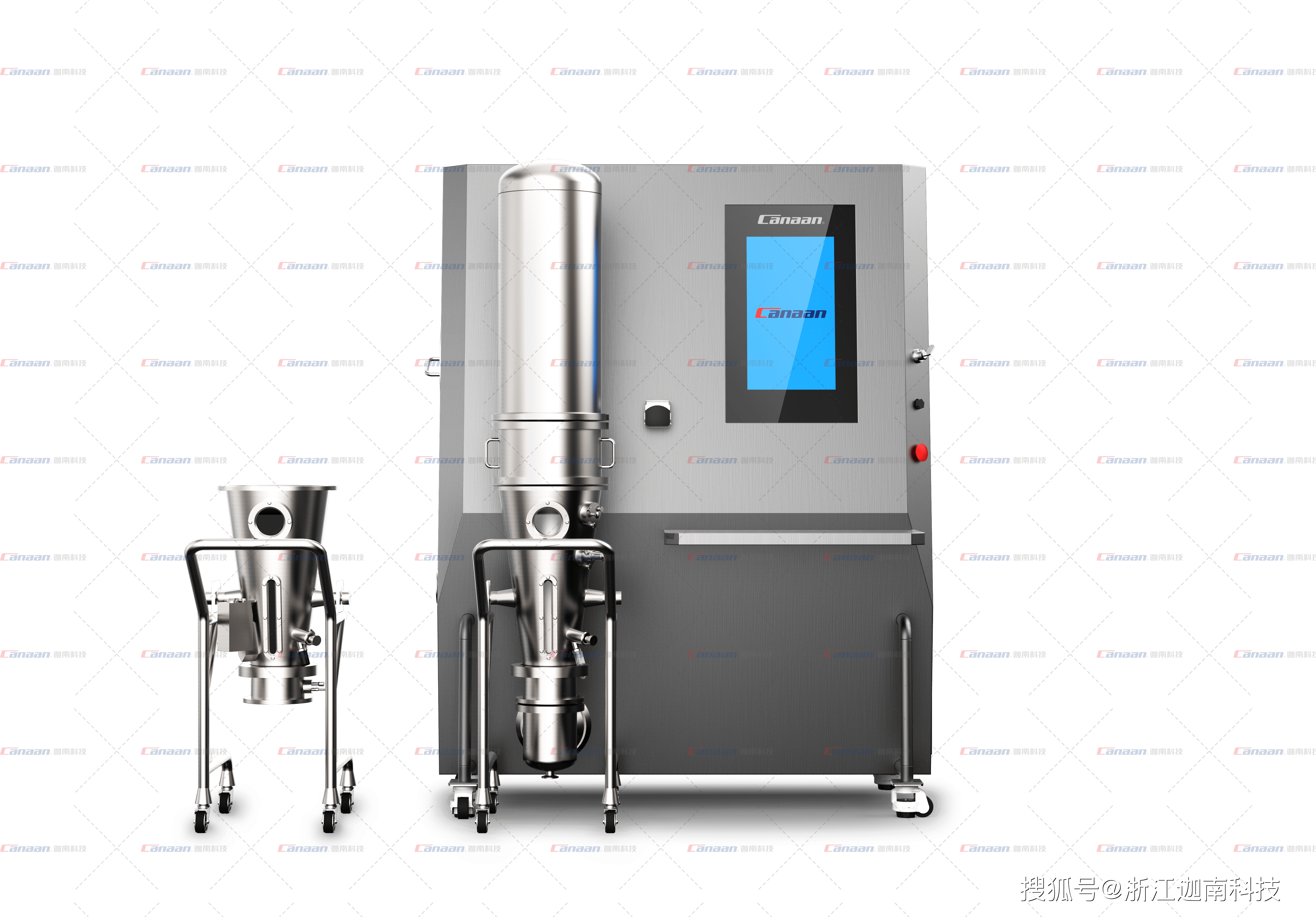 迦南科技获得发明专利授权：“一种干法制粒机视镜安装装置”