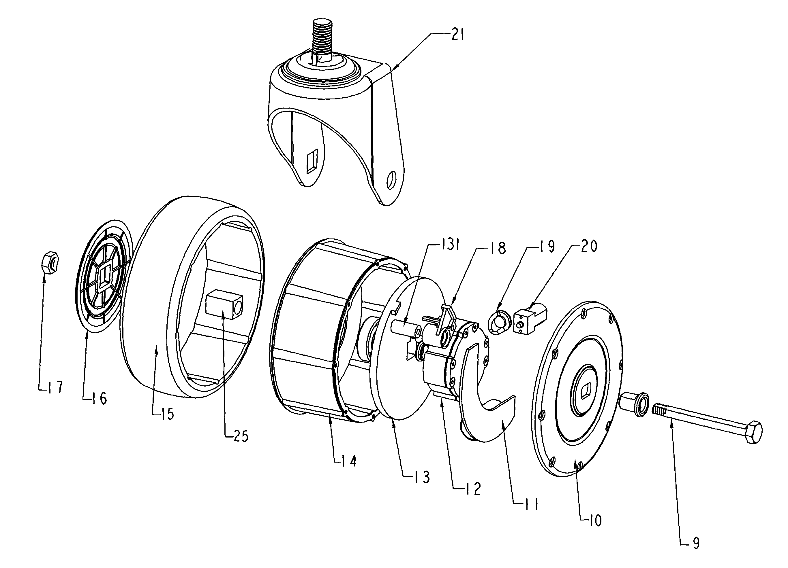 怡合达获得实用新型专利授权:“一种脚轮”