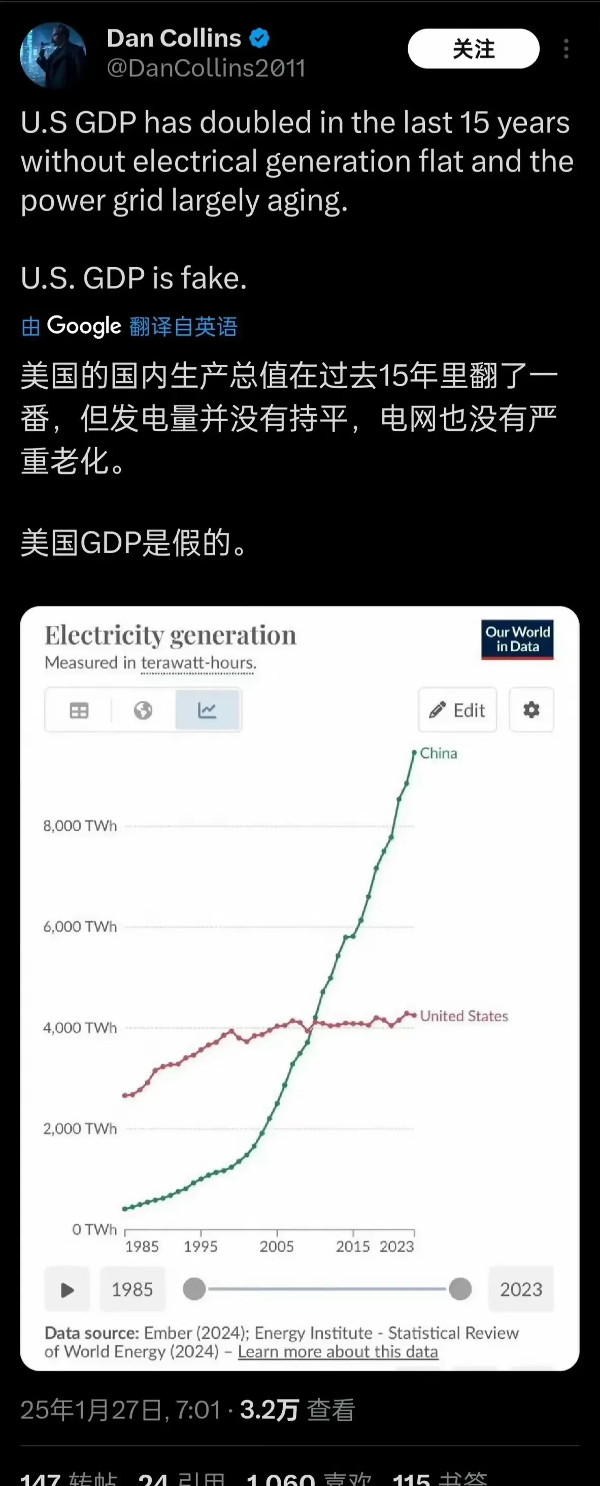 美国30年期国债收益率升至4.83%，为2月10日以来最高水平