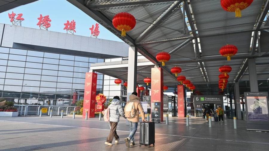 上海机场：2月浦东国际机场旅客吞吐量同比增长12.3%