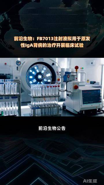 前沿生物：FB7013注射液获药物临床试验批准通知书
