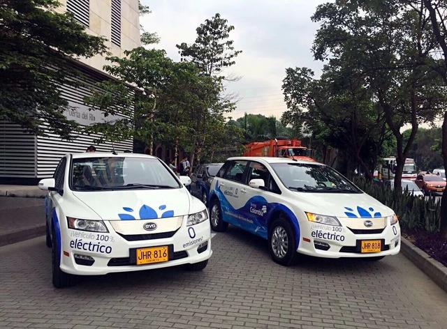 哥伦比亚政府启动电动出租车更新计划